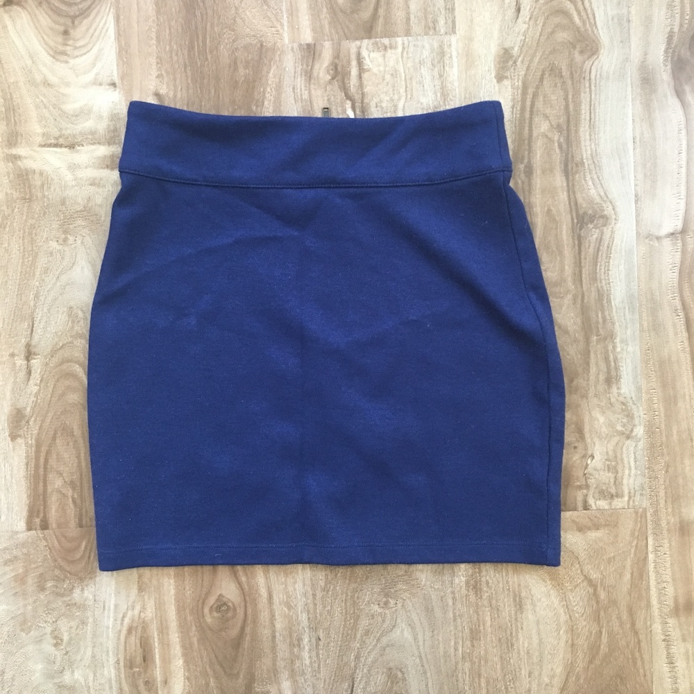 BDG Navy Blue Mini Skirt Size Small